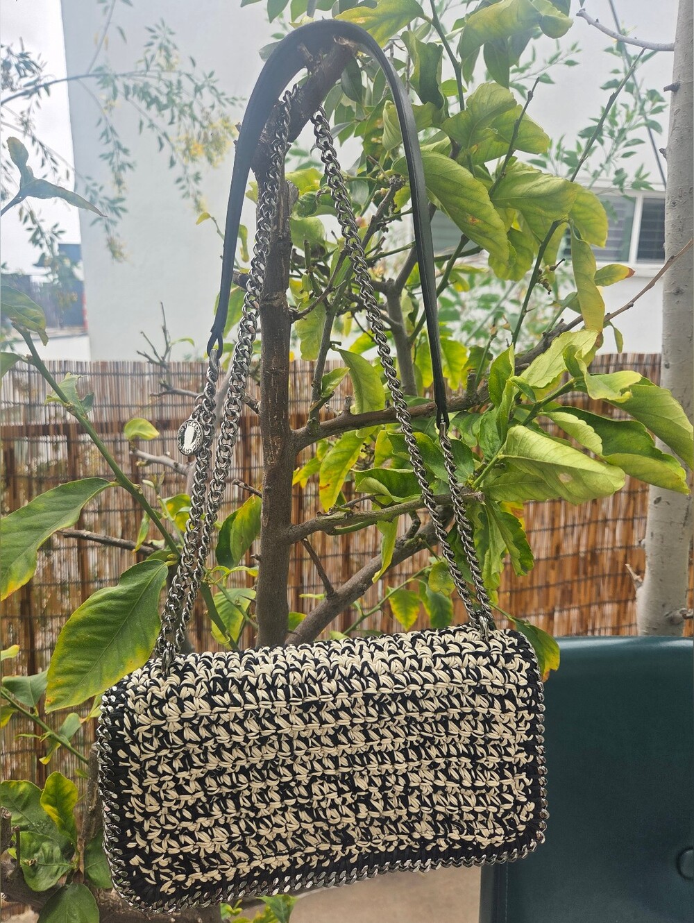 Stella McCartney Vegan crochet shoulder bag. New.